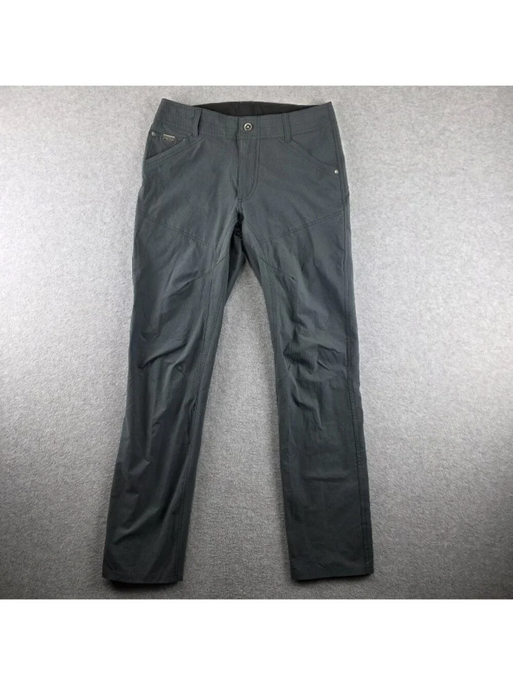 Kuhl Silencr Pants Mens 30x32 Gray Tapered Stretch Hiking Travel Trail